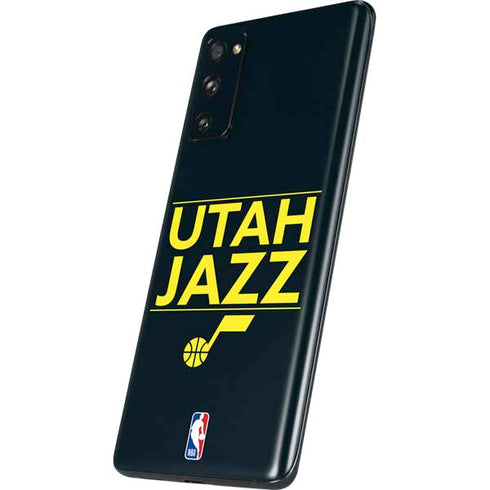 NBA Utah Jazz Standard - Black Galaxy S20 Fan Edition Skin
